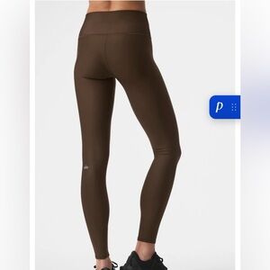 Alo Airlift Leggings Brown Cappuccino size L